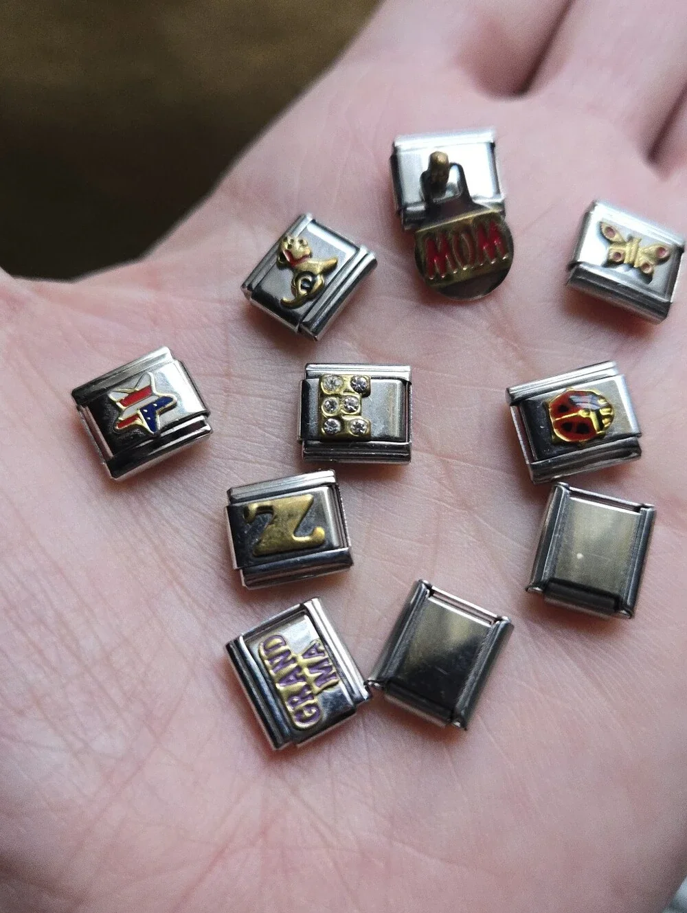 Vintage Italian Link Charms